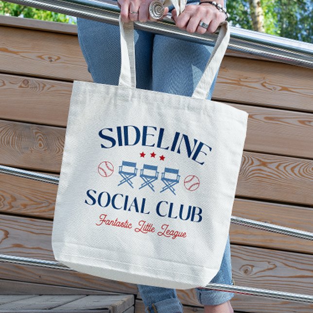 Bolso De Tela Club Social Basal de Béisbol con nombre de liga (Subido por el creador)