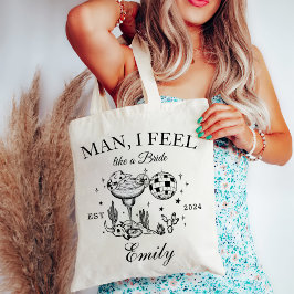 Bolso De Tela Club Social de Despedida de Soltera Cowgirl Person