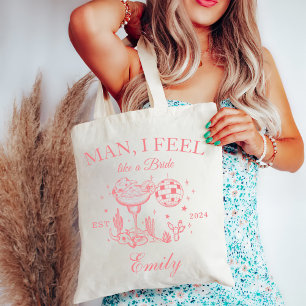 Bolso De Tela Club Social de Despedida de Soltera Cowgirl Person