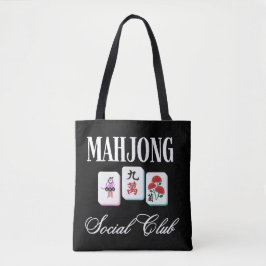 Bolso De Tela Club Social de Mahjong 