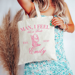 Bolso De Tela Club Social personalizado Bachelorette Party