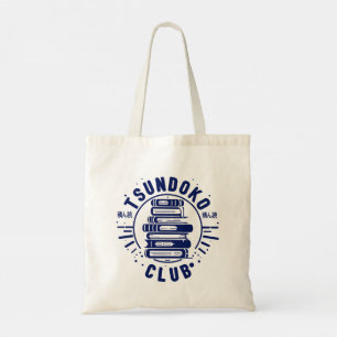 Bolso De Tela Club Tsundoku Amantes de los libros Bibliófilo Boo