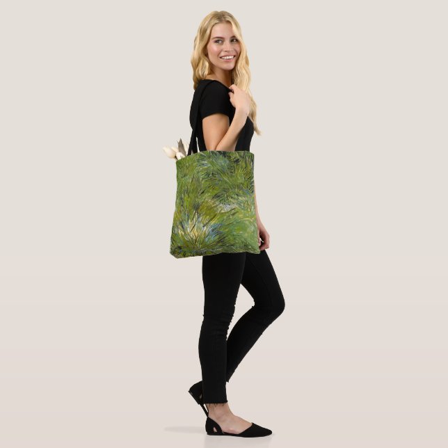 Bolso De Tela Clubes de hierba de Vincent van Gogh (Puesto)