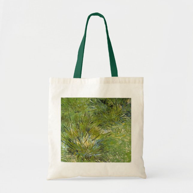 Bolso De Tela Clubes de hierba de Vincent van Gogh (Frente)