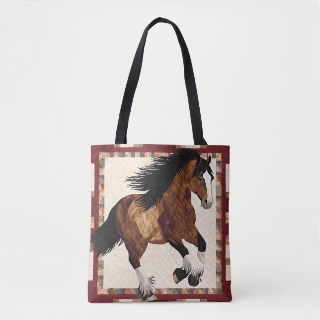 Bolso De Tela Clydesdale Tote Bag (Anverso)