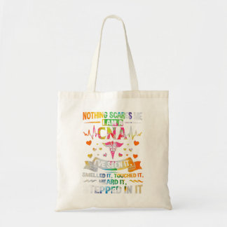 Bolso De Tela CNA Nothing me asusta Soy una enfermera de salud d