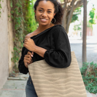 Bolso De Tela Coastal Currents – Custom Beach Sand