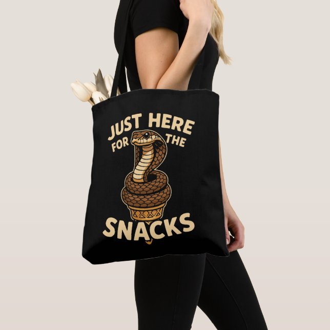 Bolso De Tela Cobra Cone Ice Cream Venom & Vanilla (Detalle)