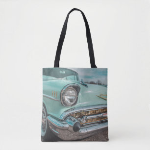 Bolso De Tela Coche Clásico