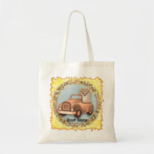 Bolso De Tela Coche de conducción de perros de Pomerania