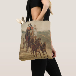 Bolso De Tela Coche de correo