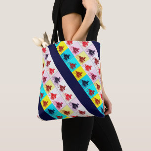 BOLSO DE TELA COCHES DE VENTAJA RECOPILANDO ARTE POP
