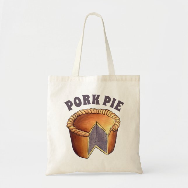 Bolso De Tela Cocina británica de cerdo de cerdo pastelería sabr (Frente)