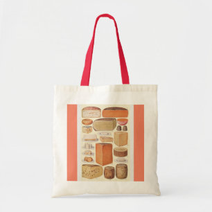 Bolso De Tela Cocina del chef de la cocina con queso vintage