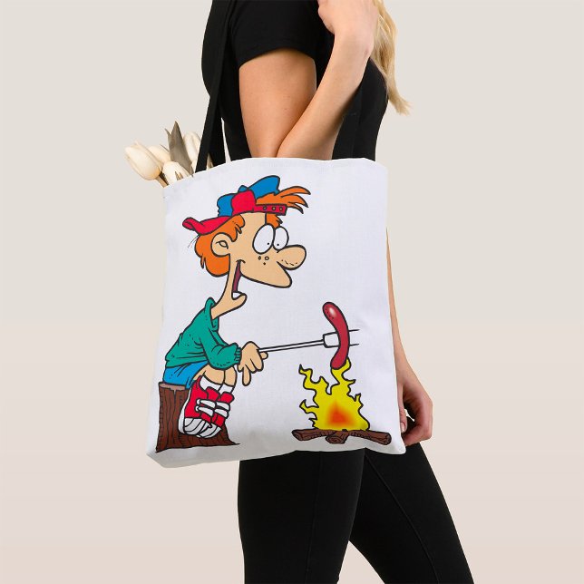 Bolso De Tela Cocina En Una Fogata (Subido por el creador)