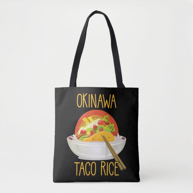 Bolso De Tela Cocina japonesa del tacón de arroz Okinawa Japón c (Anverso)