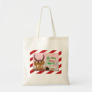 Bolso De Tela Cocinas de amor a los renos