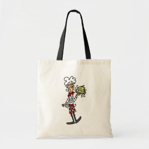 Bolso De Tela Cocinero italiano con las camisetas y los regalos