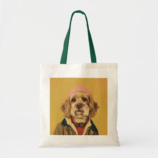 Bolso De Tela Cockapoo (Frente)