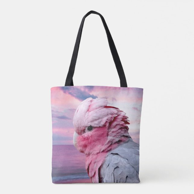 Bolso De Tela Cockatoo de Galah (Reverso)
