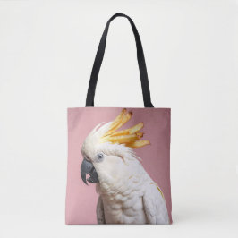 Bolso De Tela Cockatoo divertido con Escudo de Fries franceses