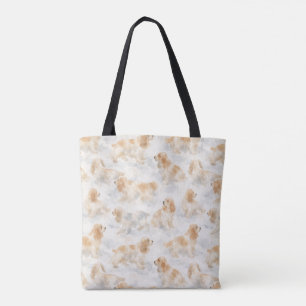 Bolso De Tela Cocker Spaniel perro acuarela suave 