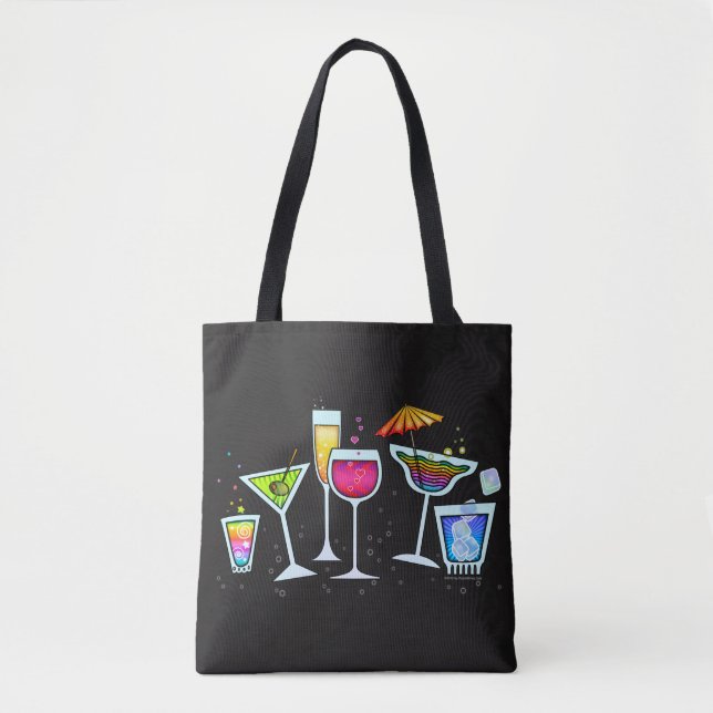 BOLSO DE TELA ¡COCKTAIL! (Anverso)