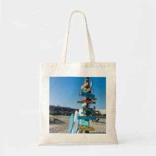 Bolso De Tela Cocoa Beach Tiki Totem