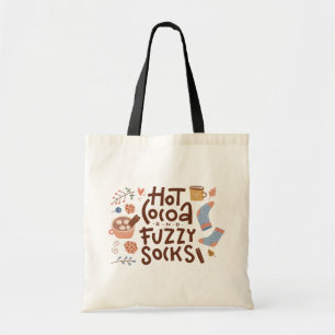 Bolso De Tela Cócoa caliente y diseño de zócalos difusos