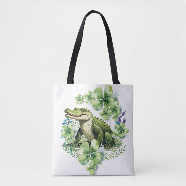Bolso De Tela cocodrilo (Anverso)