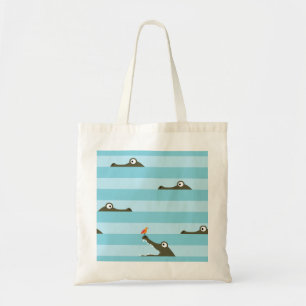 Bolso De Tela Cocodrilo