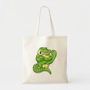 Bolso De Tela Cocodrilo como constructor de cuerpos y grandes mú
