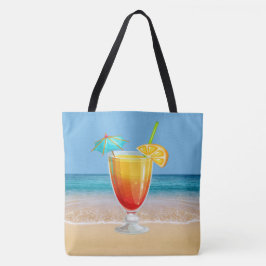 Bolso De Tela Cóctel de playa