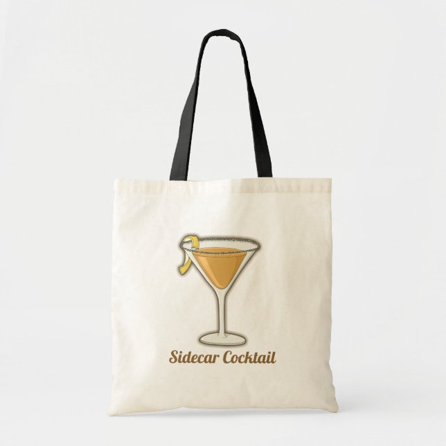 Bolso De Tela Cóctel de Sidecar (Frente)