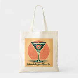 Bolso De Tela Cóctel del Club Quantum Entanglement Atomic Martin