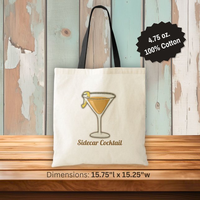 Bolso De Tela Cóctel Sidecar (Subido por el creador)