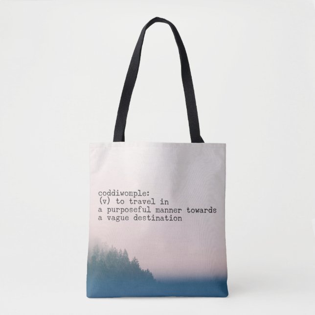 Bolso De Tela Coddiwomple (Anverso)