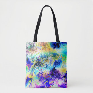 Bolso De Tela código de arte de ADN