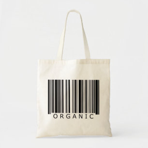 Bolso De Tela Código de barras orgánico