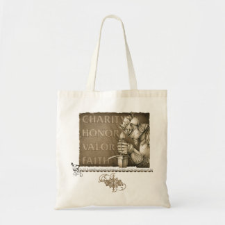 Bolso De Tela Código de la caballerosidad