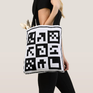 Bolso De Tela código qr