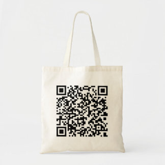 Bolso De Tela código qr lindo divertido lindo camiseta lindo con