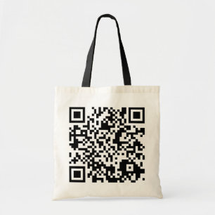 Bolso De Tela código QR personalizable