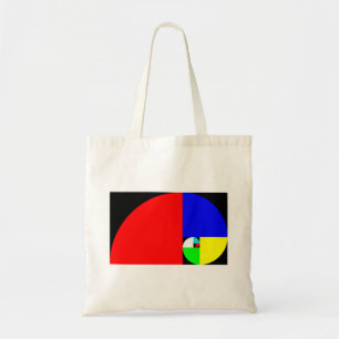 Bolso De Tela Coeficiente de oro, espiral de Fibonacci