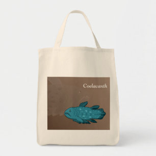 Bolso De Tela Coelacanth- Antiguo pez de aleta