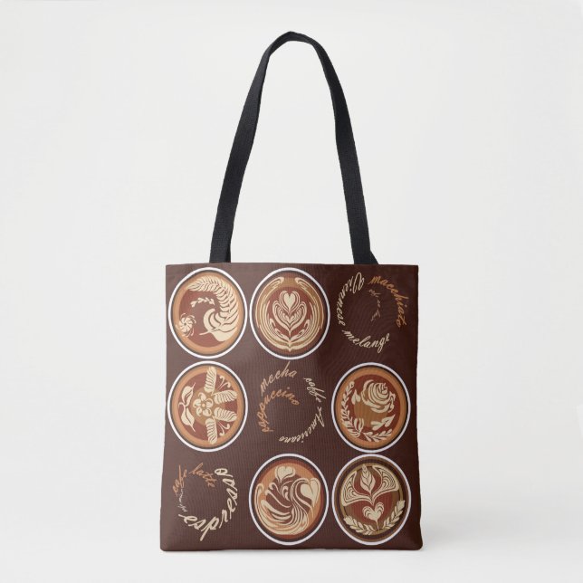 Bolso De Tela Coffee Aovers Tote Bag (Anverso)