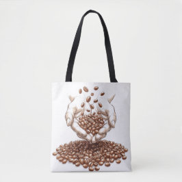 Bolso De Tela Coffee Bean