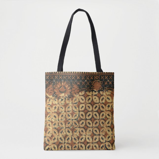 Bolso De Tela Coffee Bean Earthy Boho Rustic (Anverso)