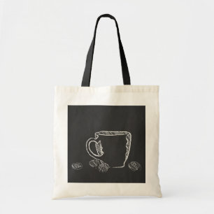 BOLSO DE TELA COFFEE CUP CHALK