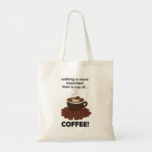 Bolso De Tela Coffee Funny Coffee Lover